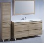 SHY04-A1 MDF 1500 Free Standing Vanity Cabinet Only